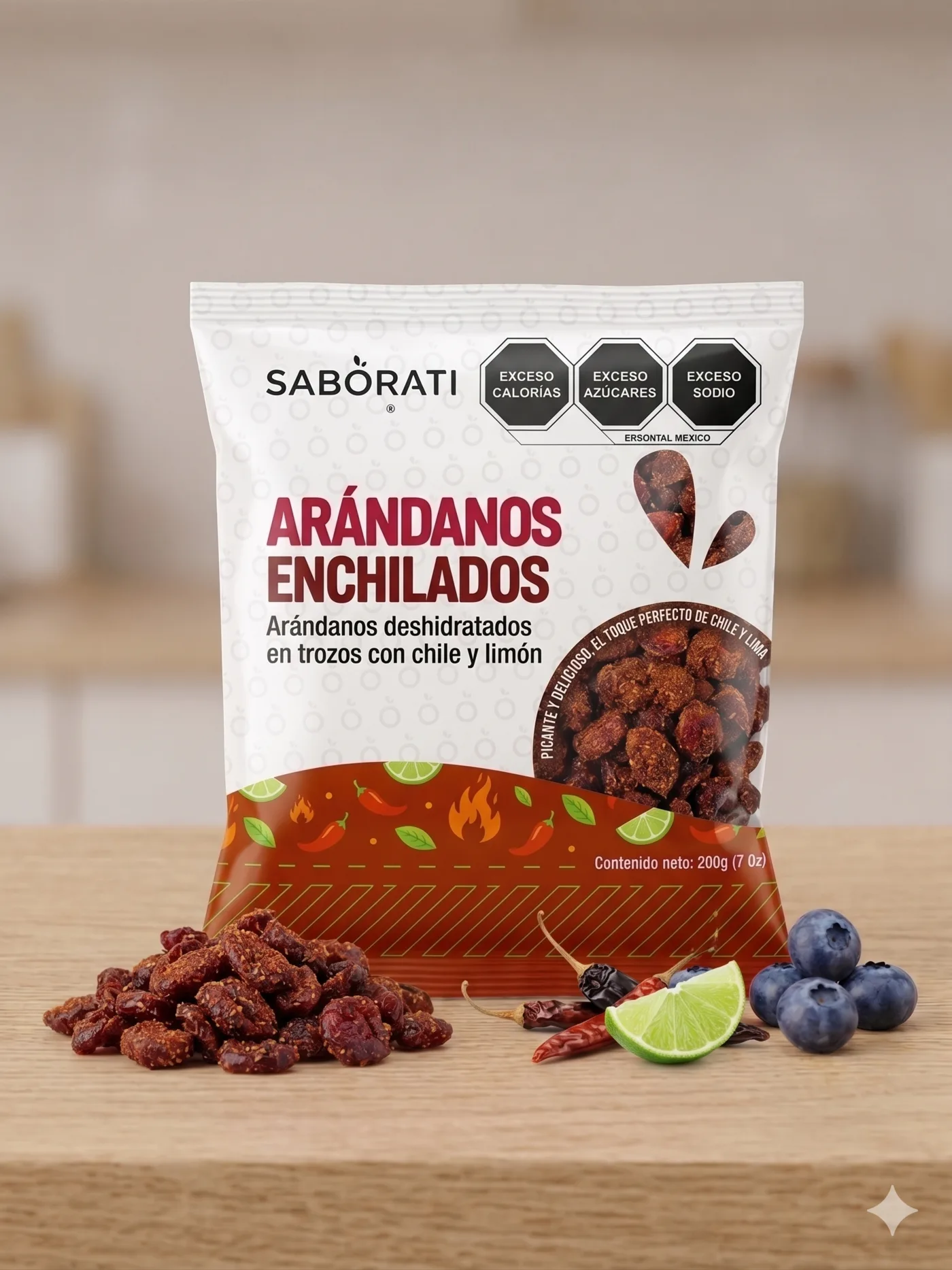 Arándanos Enchilados